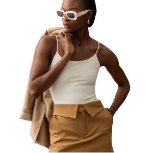 Anthropologie Cami Thong Bodysuit Size XS